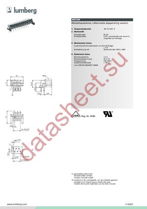 MICSW 08 datasheet  